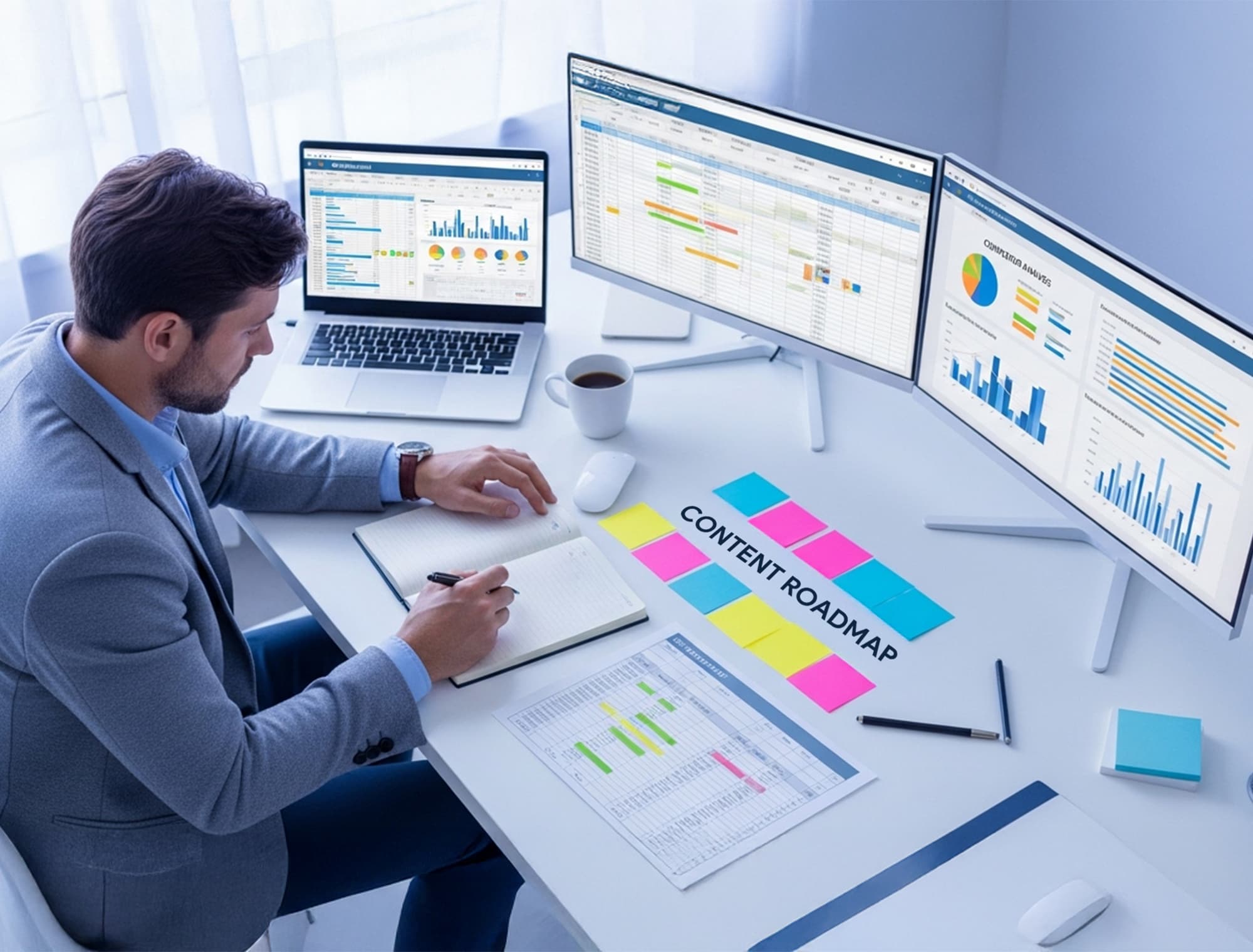 Deep Research & Strategy Expert Reviewing Analytics