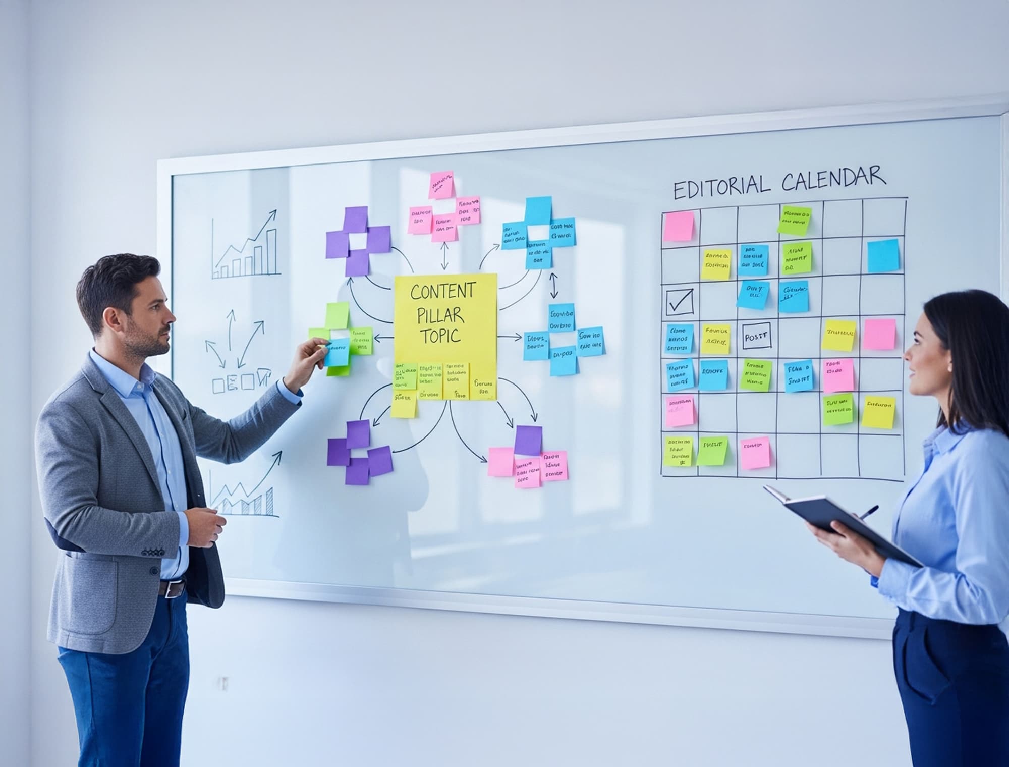 SEO Content Planning Team Mapping Content Topics