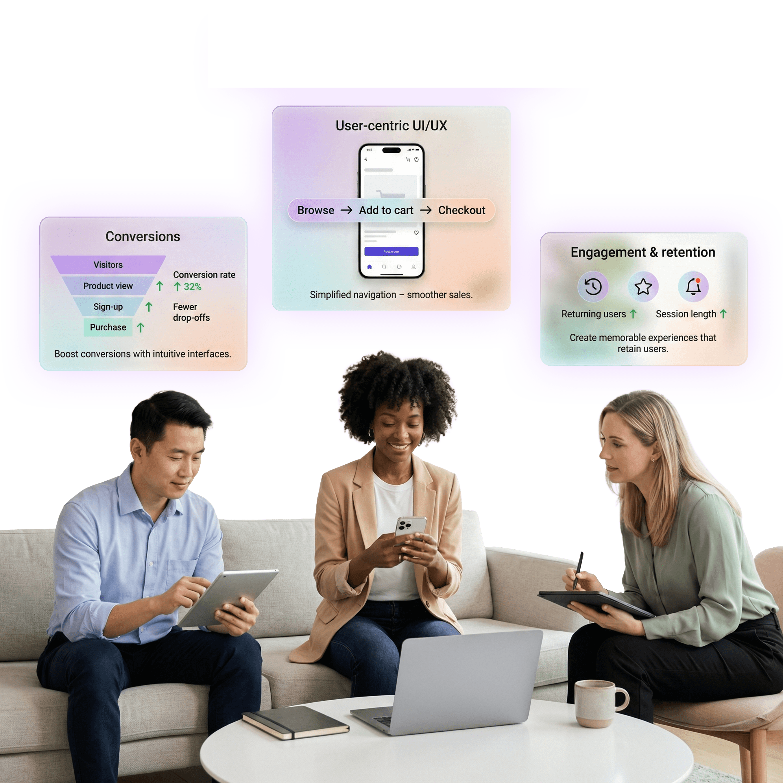 Effective UI/UX That Convert and Retain Users